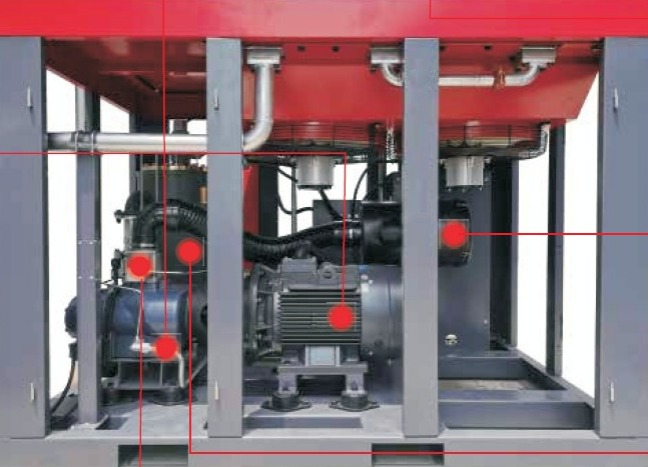 Compressor - bottom view